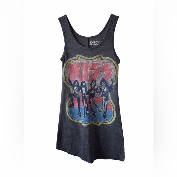 Kiss Tops - KISS Graphic Tank Tunic – Size M